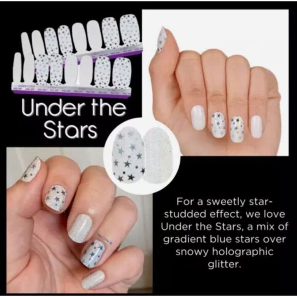 Color Street | UNDER THE STARS | Nail Polish Stripes | NWT | SKU62v‎